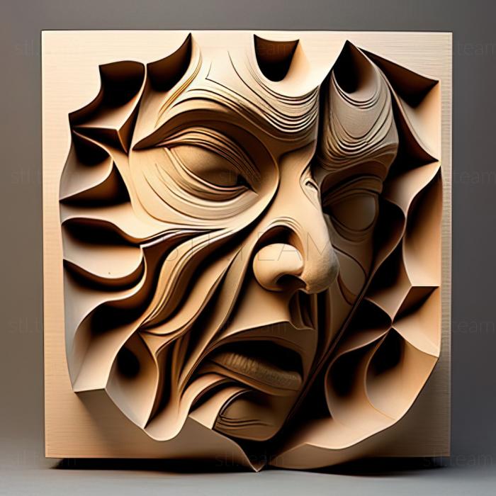 3D model Francis Day artist American artist (STL)